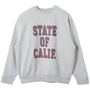 Super Heavy Weight Print Sweatshirt【STATE OF CALIF.】BR-26103 