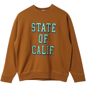 Super Heavy Weight Print Sweatshirt【STATE OF CALIF.】BR-26103