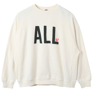 Comfy Middle Weight Print Sweatshirt【ALL'67】BR-26198 – BARNS