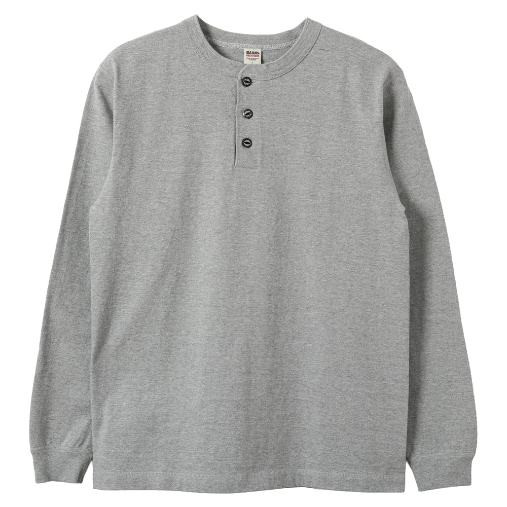 STANDARD” 14/- COZUN ヘンリーネック ロングTシャツ【公式サイト限定