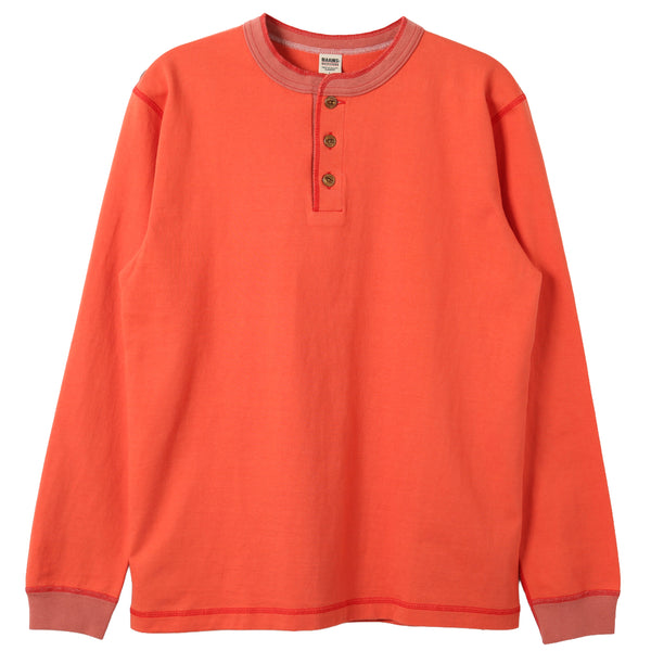 STANDARD” 14/- COZUN ヘンリーネック ロングTシャツ【公式サイト限定