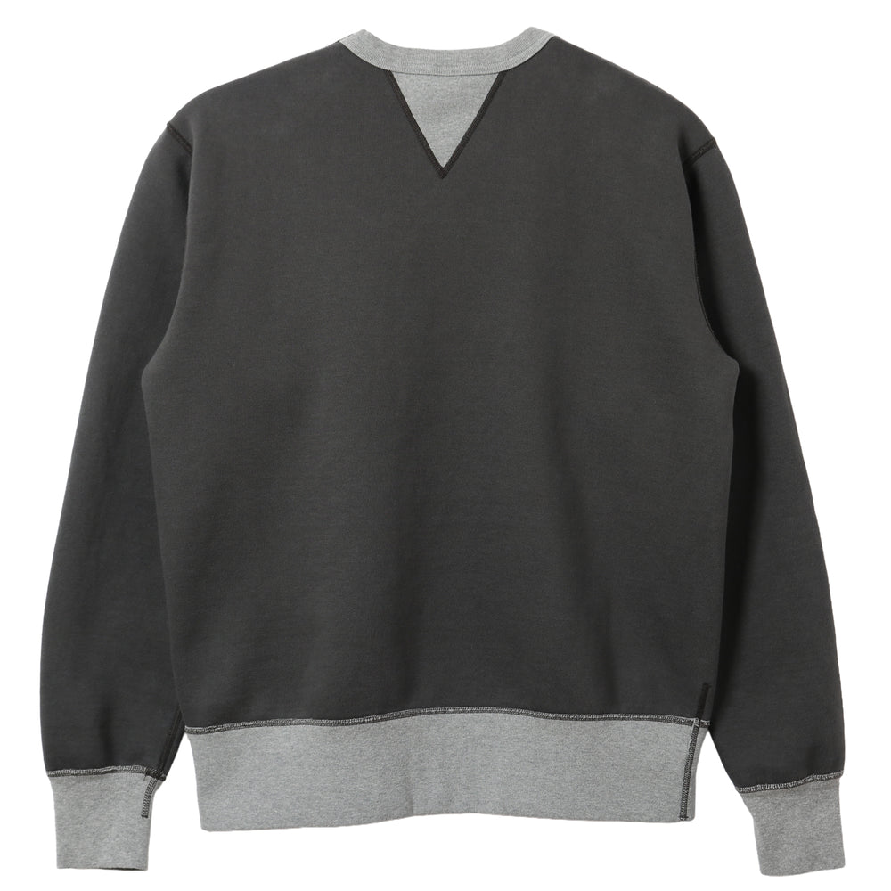 【訳あり】　ドイツ Bremshey & Co Variettバウハウス　送料込 30/7 COZUN Switching Rib Sweatshirt【SOUTH PACIFIC】BR-25359