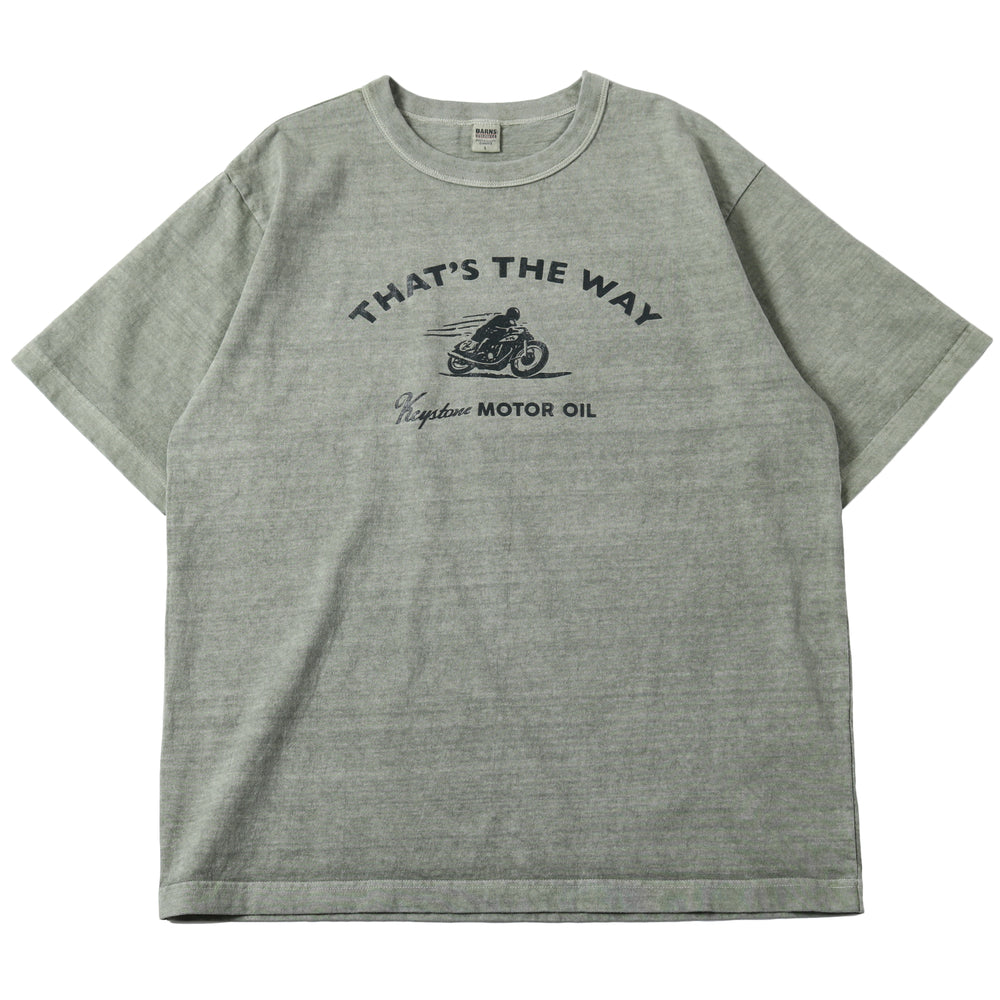 
                  
                    画像をギャラリービューアにロードします【Pigment Dye】End Of Summer S/S Print T-shirt【That&amp;#39;s This Way】BR-24490
                  
                