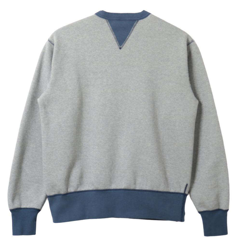 30/7 COZUN Switching Rib & Stitch Crewneck Sweatshirt BR-3301