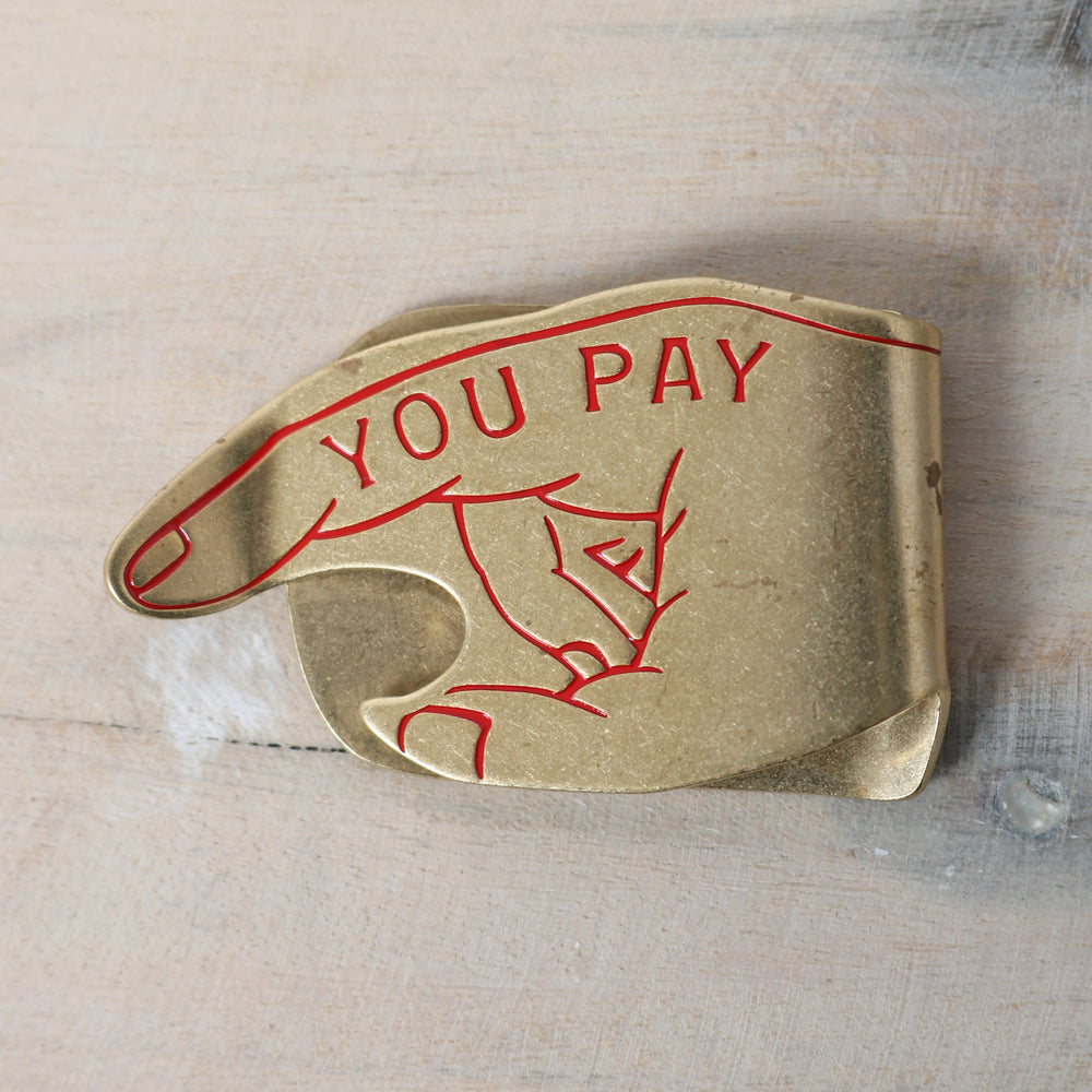 Button Works】You Pay Money Clip【Renewal】 BW-0185 – BARNS