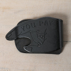 BUTTON WORKS ×SD MONEY CLIP ブラック Button Works】You Pay Money Clip【Renewal】 BW-0185 – BARNS