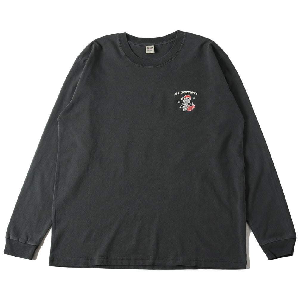 
                  
                    画像をギャラリービューアにロードします【Pigment Dye】16/- Sun Faded L/S Print T-shirt【Mr. Locksmith】BR-24414
                  
                