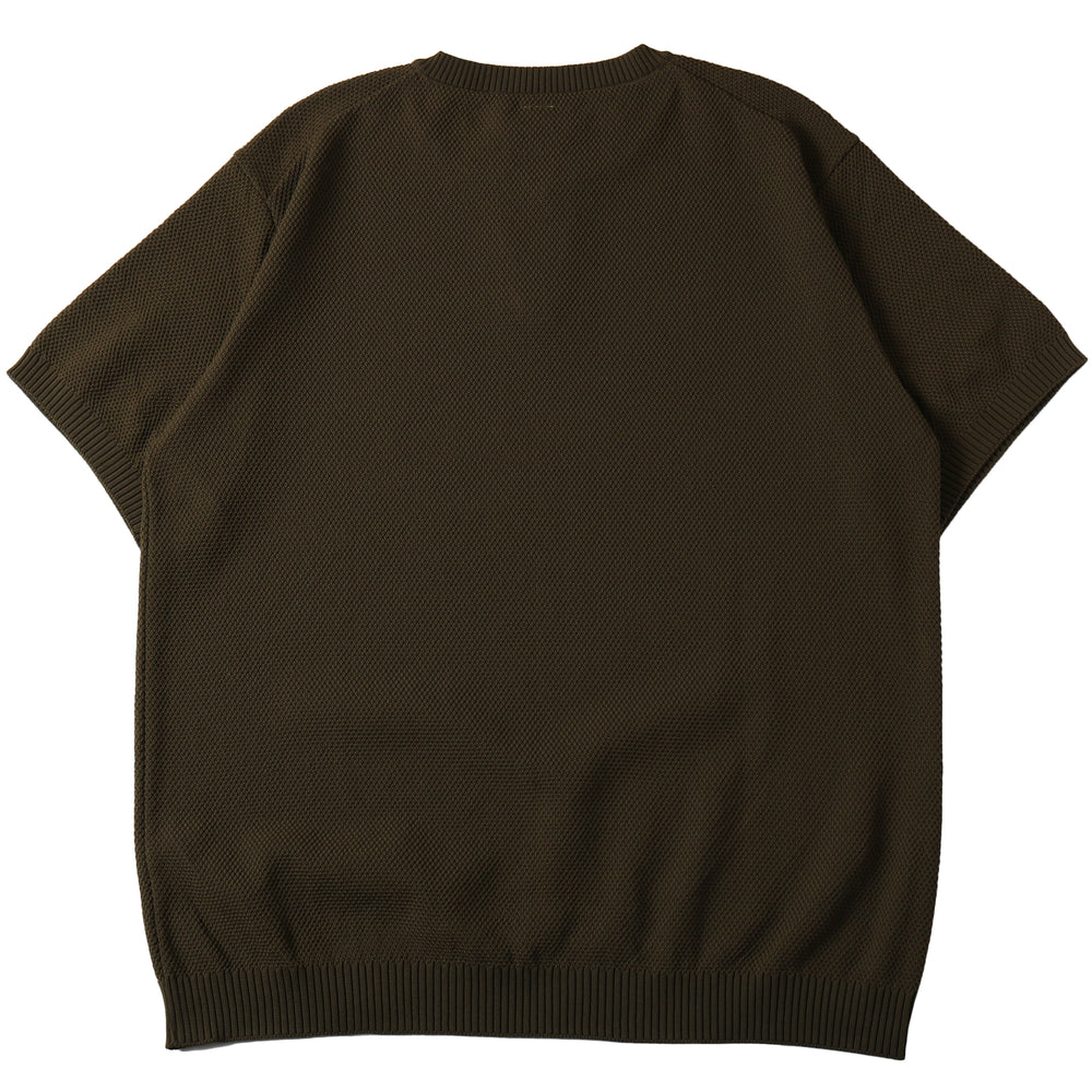 
                  
                    画像をギャラリービューアにロードしますKey Neck Loose Fit Concho T-shirt【Amossa】BR-25224
                  
                