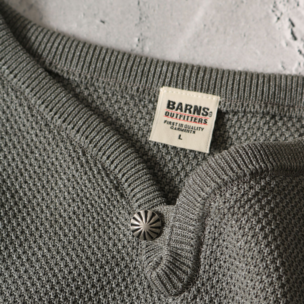 
                  
                    画像をギャラリービューアにロードしますSUMMER BIRDS EYE KNIT 5分袖 CONCHO T-Shirt
                  
                