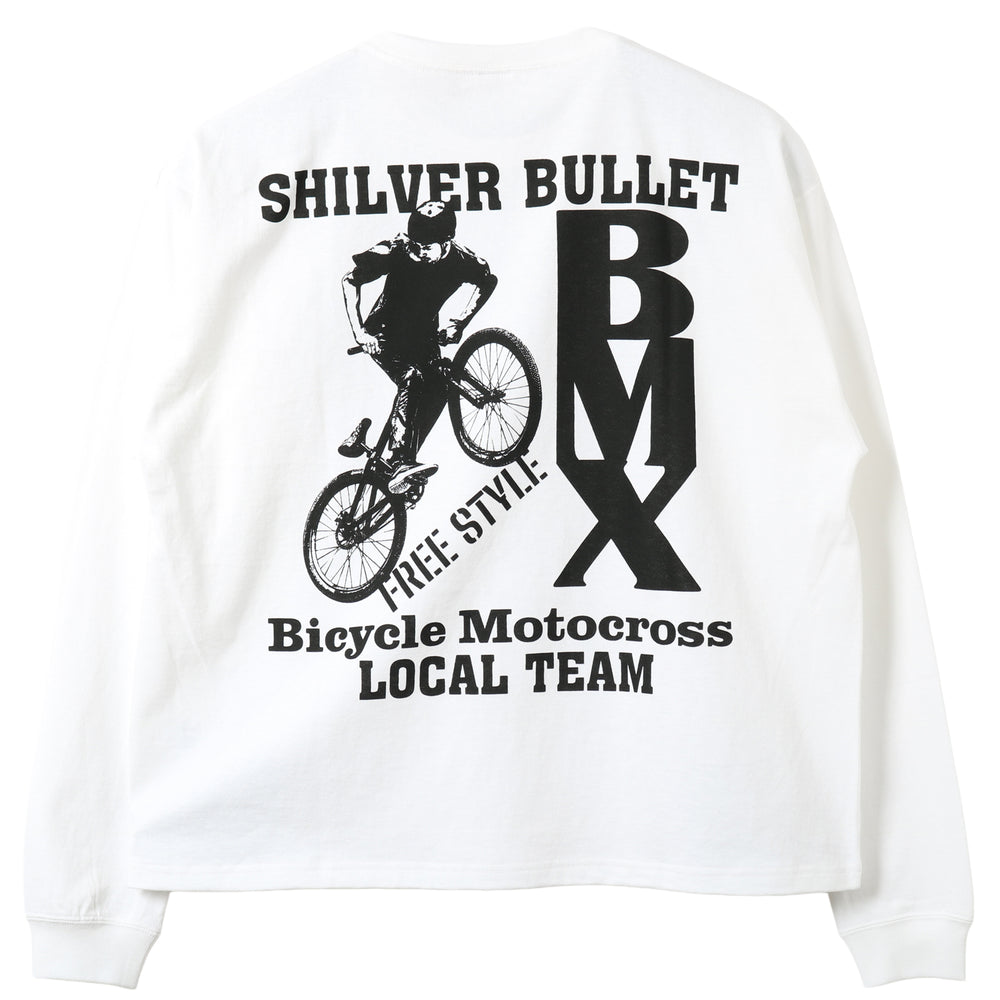 Boxy L/S Print T-shirt【BMX】BR-26142 – BARNS OUTFITTERS (バーンズ