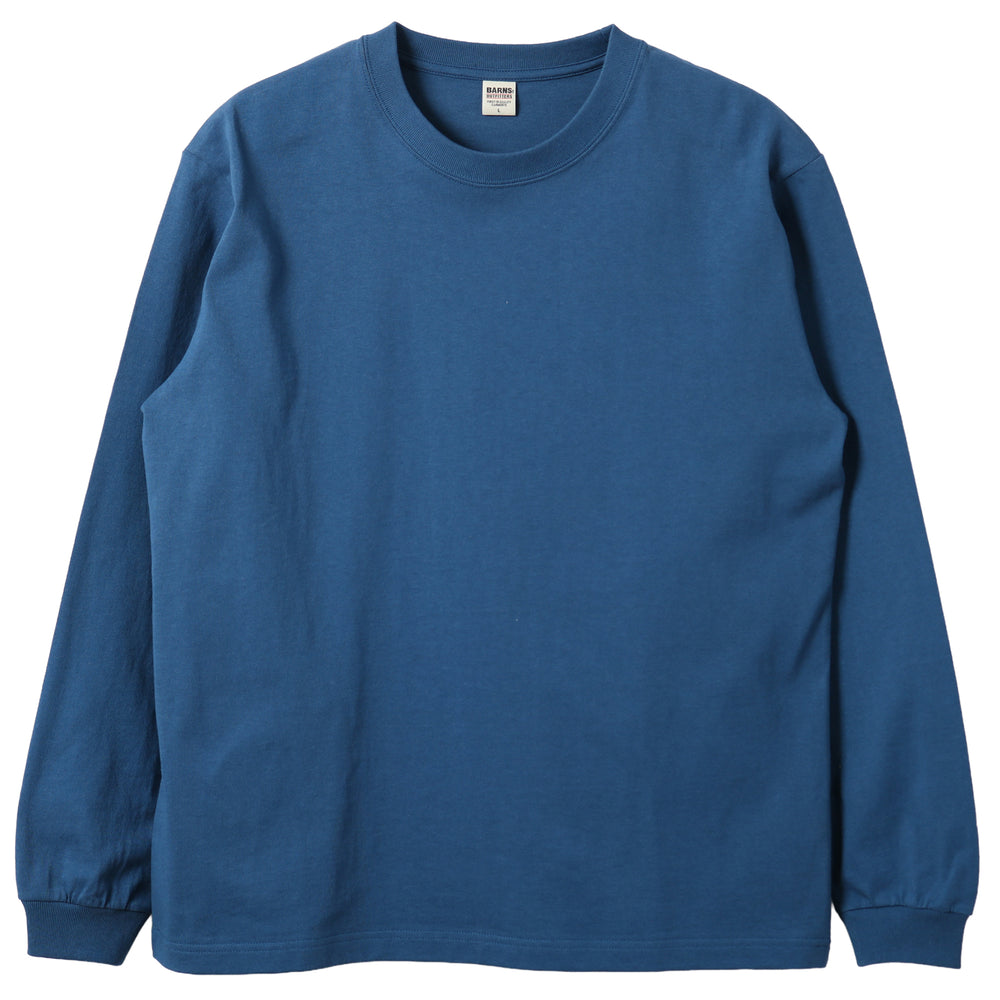16/- Slaps L/S T-shirt【Solid Color】BR-26124 – BARNS OUTFITTERS
