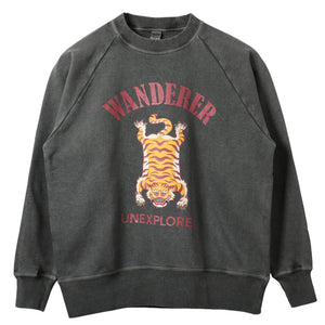 Pigment Dye】G.O.A.T. Slub Sweatshirt【WANDERER】BR-26111 – BARNS