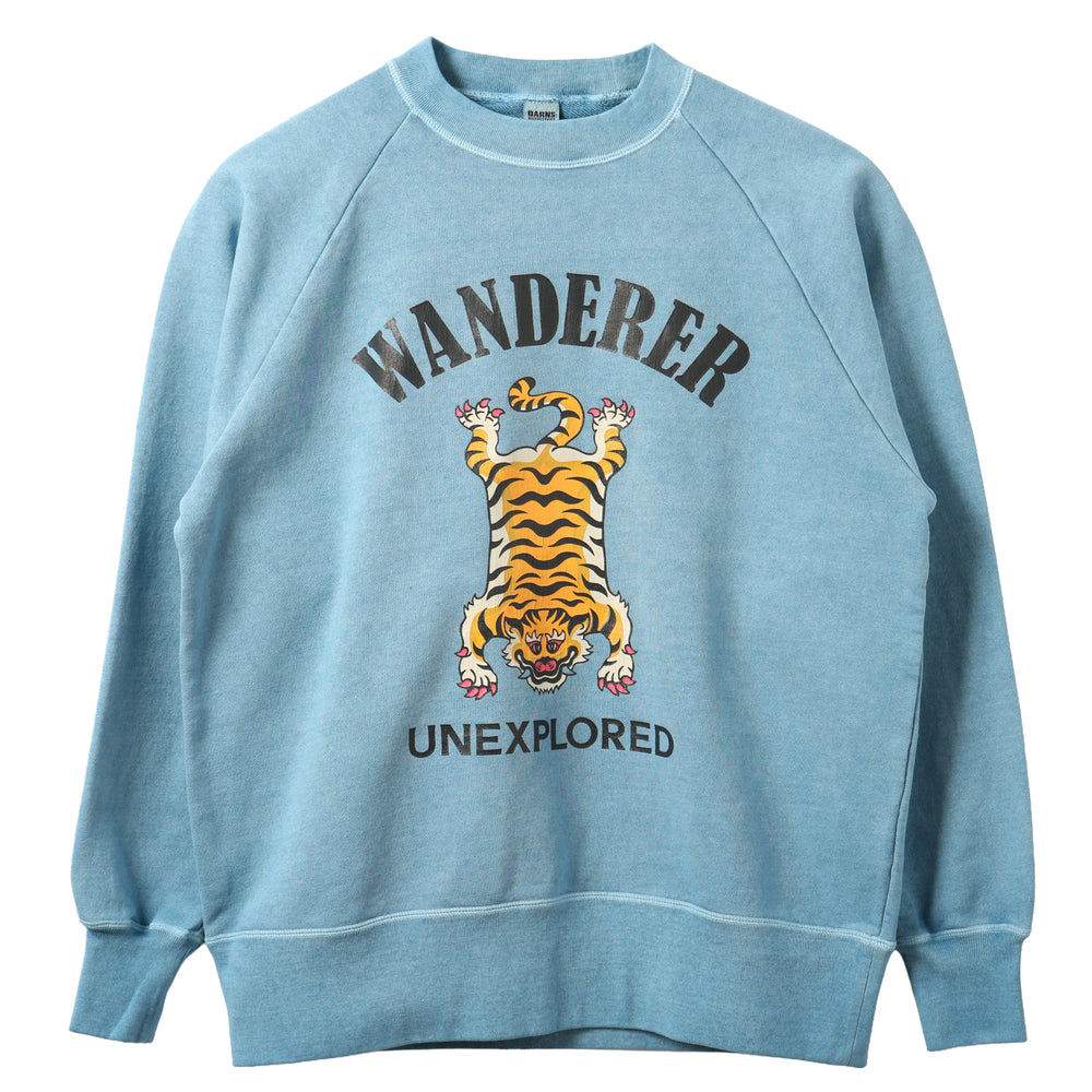 Pigment Dye】G.O.A.T. Slub Sweatshirt【WANDERER】BR-26111 – BARNS