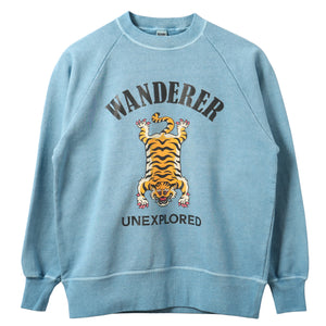 Pigment Dye】G.O.A.T. Slub Sweatshirt【WANDERER】BR-26111 – BARNS