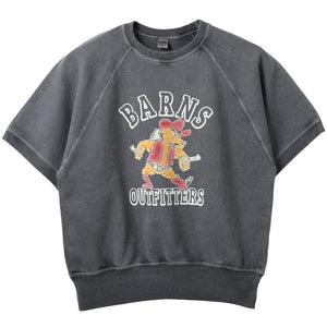 先行予約販売】90's Half Sleeves Sweatshirt【Horse Cowboy】BR-26114
