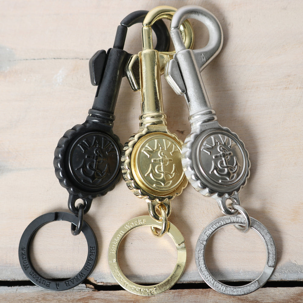 Button Works】US Navy Bottle Opener Key Holder BW-0103 – BARNS