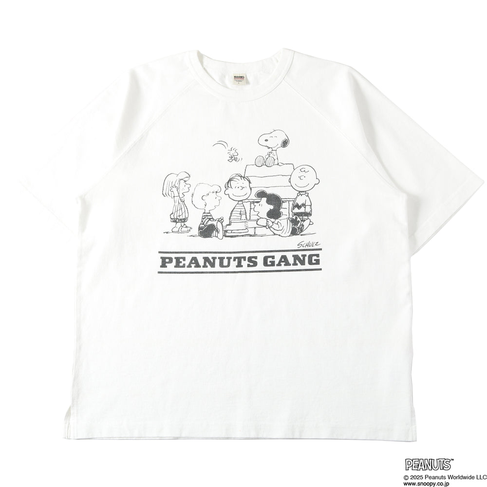 
                  
                    画像をギャラリービューアにロードします【PEANUTS GANG】10/- Heavyweight  S/S Print T-shirt【Special Item】BR-25267
                  
                
