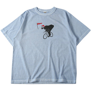 
                  
                    画像をギャラリービューアにロードします【Pigment Dye】20/- Sunbreeze S/S Print T-shirt【Pottering】BR-25295
                  
                