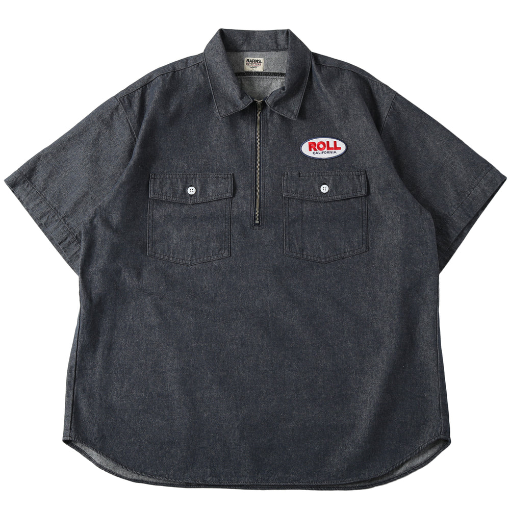 
                  
                    画像をギャラリービューアにロードしますWorker Half Zip S/S Shirt【ROLL】BR-25210
                  
                