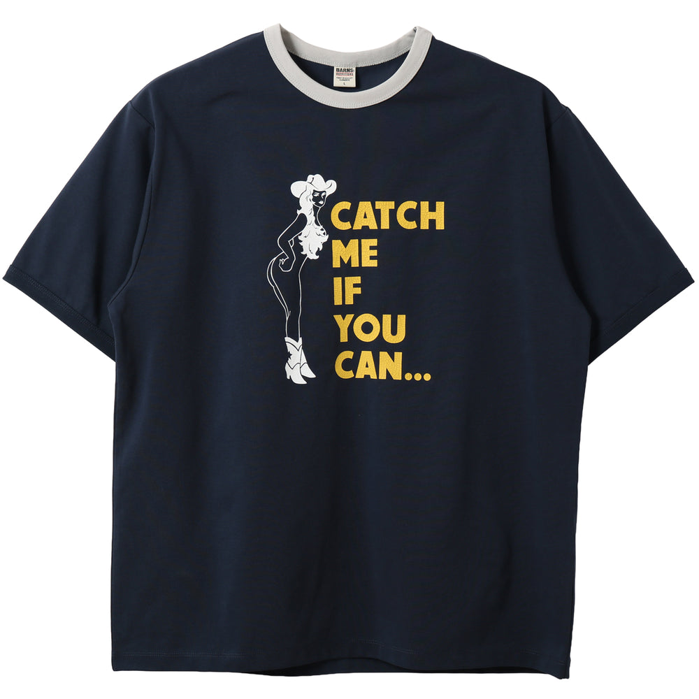 T/C Ringer Print S/S T-shirt 【Cowgirl】BR-26144 – BARNS
