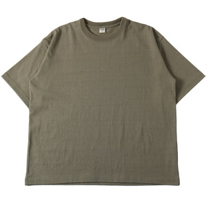 
                  
                    画像をギャラリービューアにロードします10/- Heavyweight Crossover Neck S/S T-shirt【Solid Color】BR-25216
                  
                