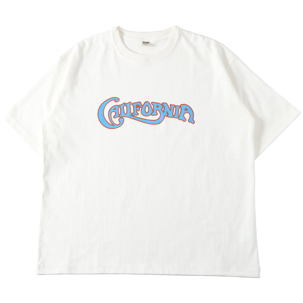 
                  
                    画像をギャラリービューアにロードします10/- Heavyweight Crossover Neck S/S Print T-shirt【CALIFORNIA】BR-25217
                  
                