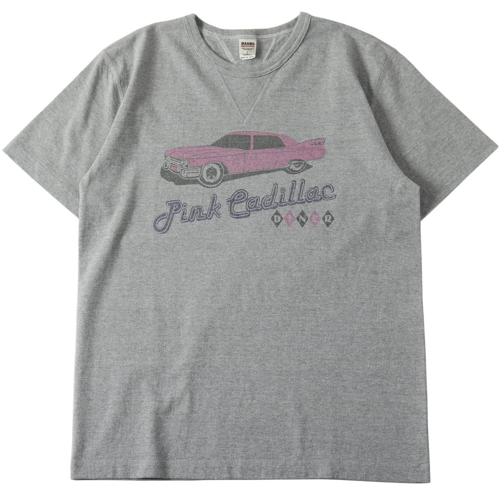 
                  
                    画像をギャラリービューアにロードします“STANDARD” 14/- COZUN 両Vガゼット クルーネック プリント Tシャツ【Pink Cadillac DINER】BR-25238
                  
                