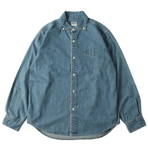 
                  
                    画像をギャラリービューアにロードしますWide Spread Collar B.D. 8oz Denim Shirt BR-24422
                  
                