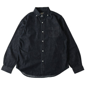 
                  
                    画像をギャラリービューアにロードしますWide Spread Collar B.D. 8oz Denim Shirt BR-24422
                  
                