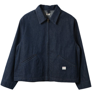 美品BARNS OUTFITTERS ネイビー ピーコート L size BARNS OUTFITTERS × BIGMAC Denim Work Jacket【Collaboration】BR