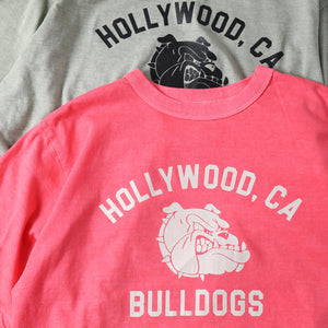 
                  
                    画像をギャラリービューアにロードします【Pigment Dye】20/- Sunbreeze S/S Print T-shirt【BULL DOGS】BR-25285
                  
                