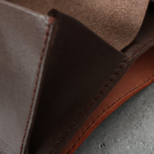 Cordovan × 栃木レザー】Tri-Fold Wallet LE-4333 – BARNS OUTFITTERS