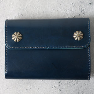 
                  
                    画像をギャラリービューアにロードします【Cordovan × 栃木レザー】Tri-Fold Wallet【Button Works】LE-4333BW
                  
                
