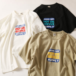 
                  
                    画像をギャラリービューアにロードしますタフネック プリント Tシャツ 【HOT OIL】
                  
                