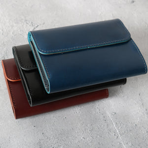 
                  
                    画像をギャラリービューアにロードします【Cordovan × 栃木レザー】Tri-Fold Wallet LE-4333
                  
                