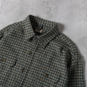 
                  
                    画像をギャラリービューアにロードします40s Worker Tweed Flannel Shirt BR-24449
                  
                