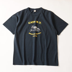 
                  
                    画像をギャラリービューアにロードしますタフネック プリント Tシャツ 【CAT NY】
                  
                