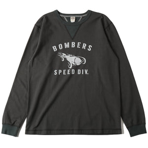 
                  
                    画像をギャラリービューアにロードします14/- COZUN Double V Gusset L/S Print T-shirt【BOMBERS】BR-24407
                  
                