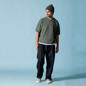 
                  
                    画像をギャラリービューアにロードしますSUMMER BIRDS EYE KNIT 5分袖 CONCHO T-Shirt
                  
                