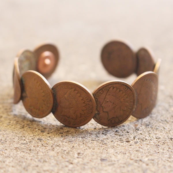 【BUTTON WORKS】INDIAN COIN BANGLE