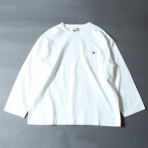 
                  
                    画像をギャラリービューアにロードしますBIG COZUN ワイド ロングスリーブ クルーネック Tシャツ 【BUTTON WORKS】
                  
                