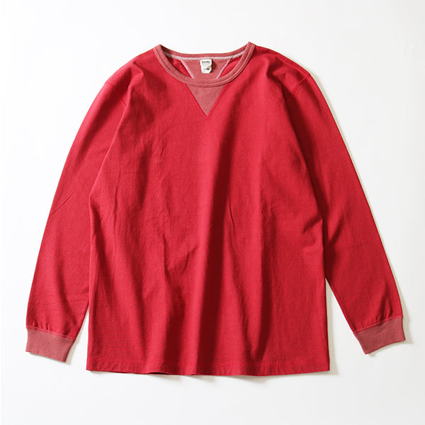 新色】両Vガゼット クルーネック ロング Tシャツ – BARNS