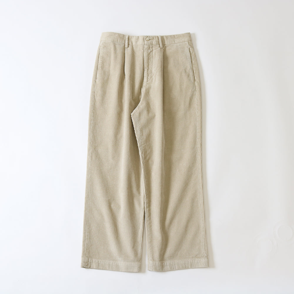 
                  
                    画像をギャラリービューアにロードします【RICCARDO METHA】1TUCK WIDE PANTS 8walle CORDUROY SOLID
                  
                