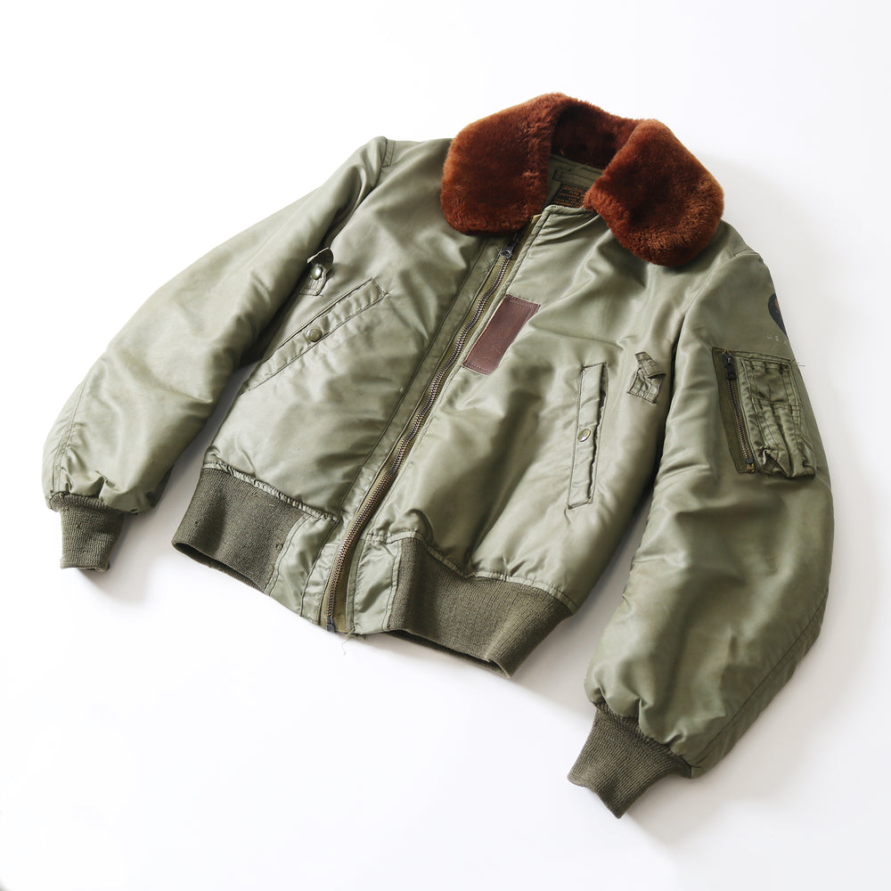 VINTAGE LINE】USED 米軍 B-15B U.S.AIR FORCE フライトジャケット